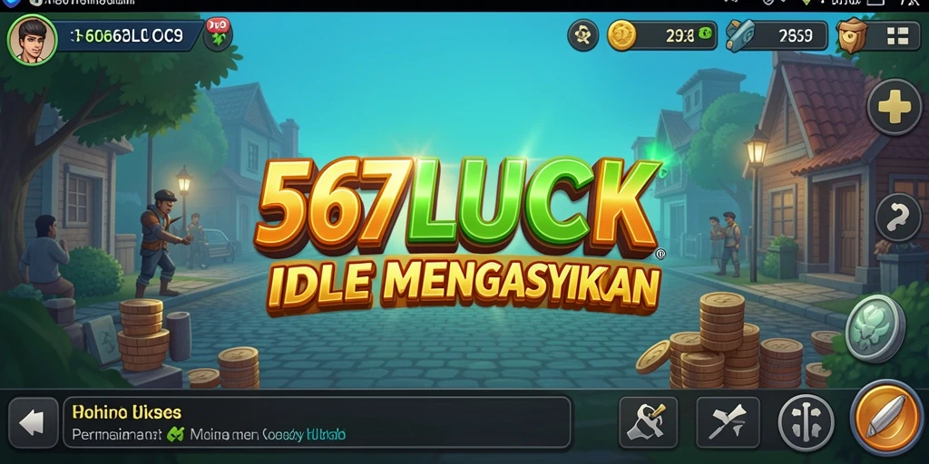 Tampilan gameplay 567LUCK yang menarik dan menyenangkan.