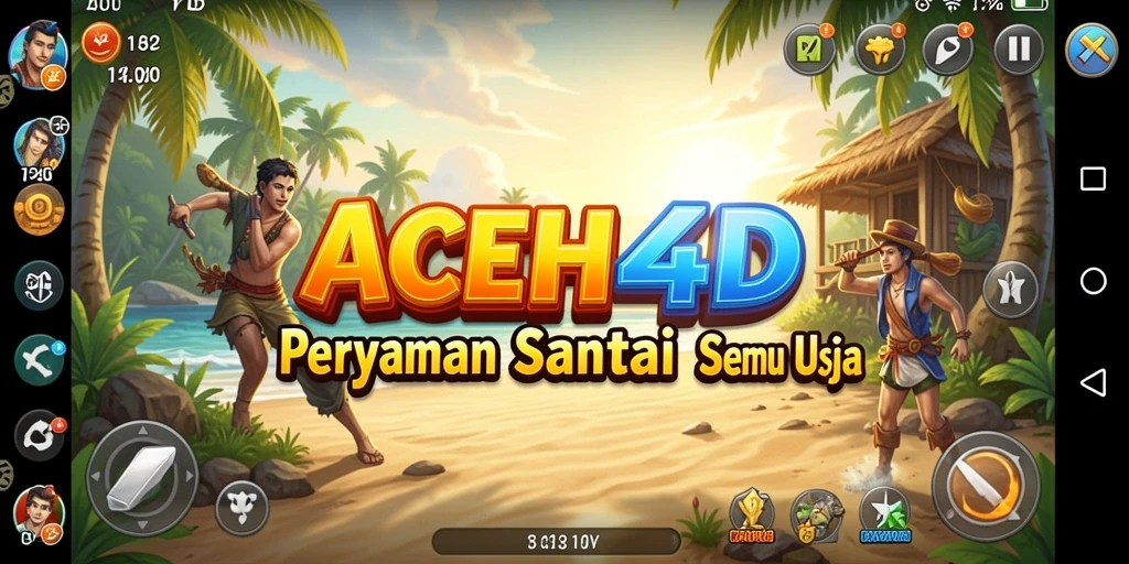 Tampilan gameplay ACEH4D yang seru dan mengasyikkan.