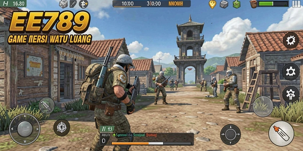 Screenshot dari gameplay EE789 yang menampilkan keseruan bermain.
