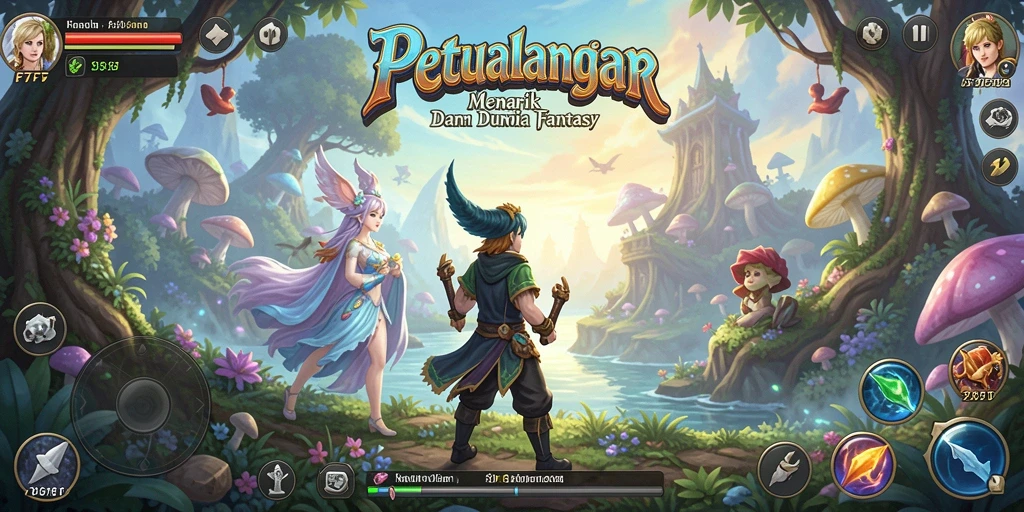 Gameplay F7F7 menampilkan aksi petualangan yang seru.