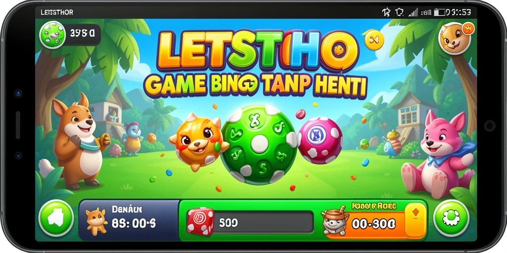 Gameplay seru LETSTHOR dengan suasana Bingo yang menyenangkan.