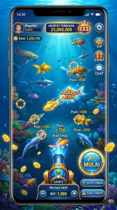 Screenshot tampilan utama aplikasi 333i.